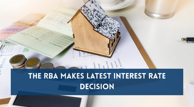 The RBA Makes Latest Interest Rate Decision